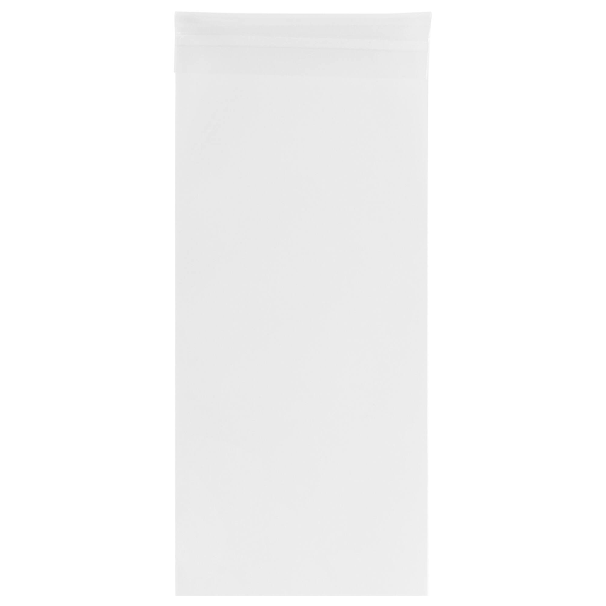 JAM Paper 4.25" x 9.75" Clear No. 10 Policy Cello Sleeve Envelopes, 100ct.